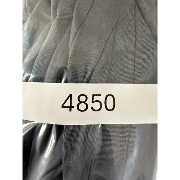 NEW Rails Size S Pinstripe Wide Leg Tie Casual Pants Charcoal Button Zip NWT - Picture 12 of 12